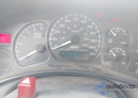 2001 Chevrolet Tahoe Lt z USA, uszkodzony, nr VIN 1GNEC13T11R208496